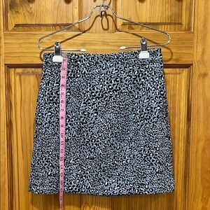 LOFT Stylish Leopard Print Skirt